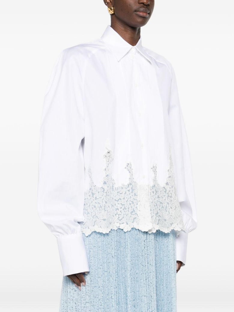 cotton embroidered shirt by Selfnex
