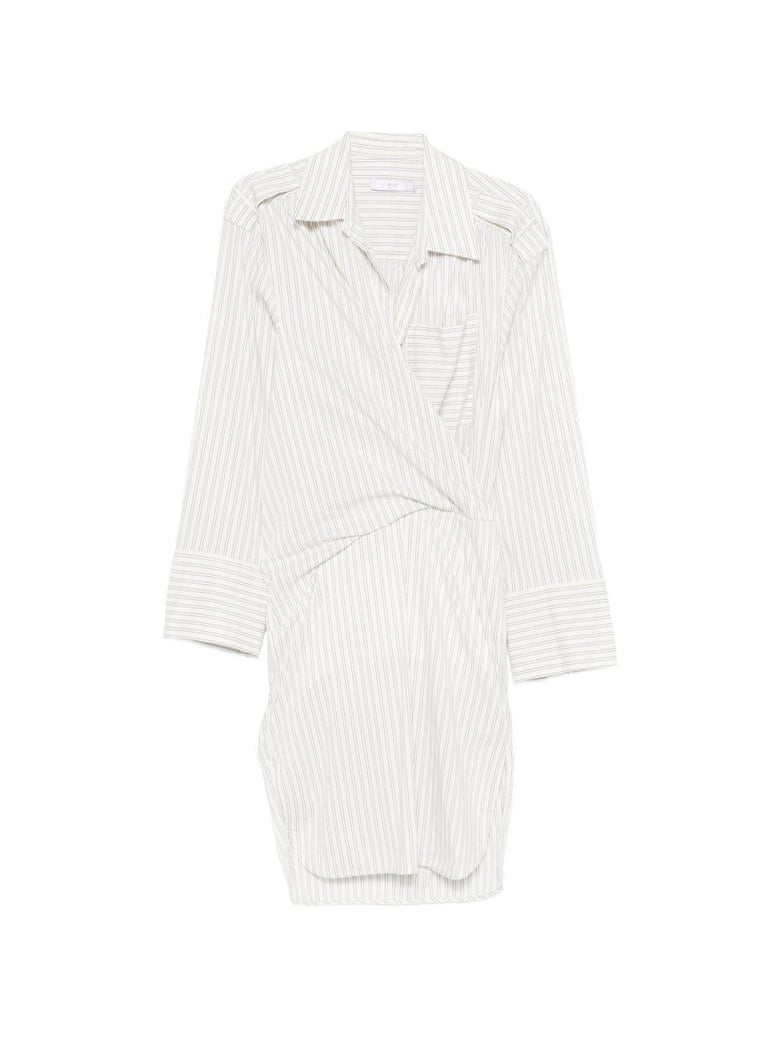 lazul striped cotton dress by Selfnex