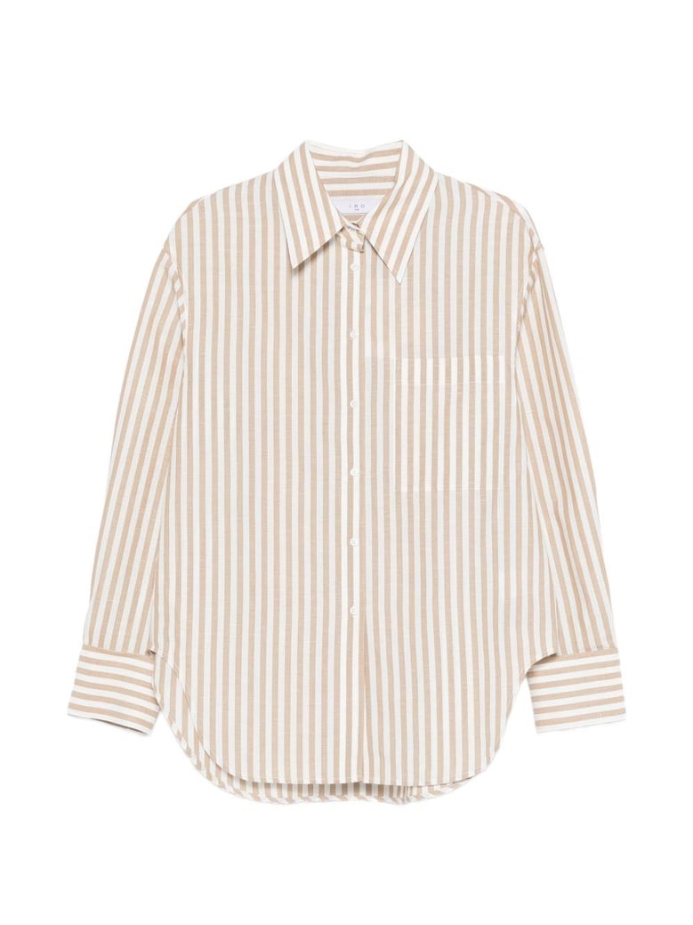 azaloa striped cotton blouse by Selfnex