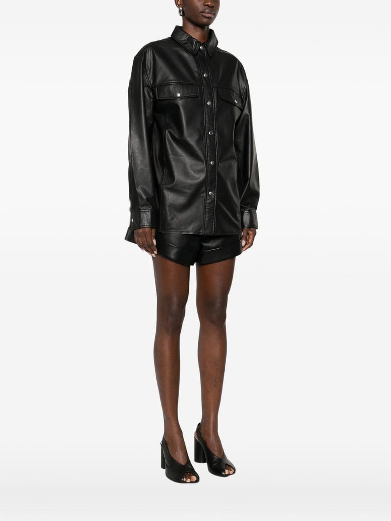cabana leather shirt by Selfnex