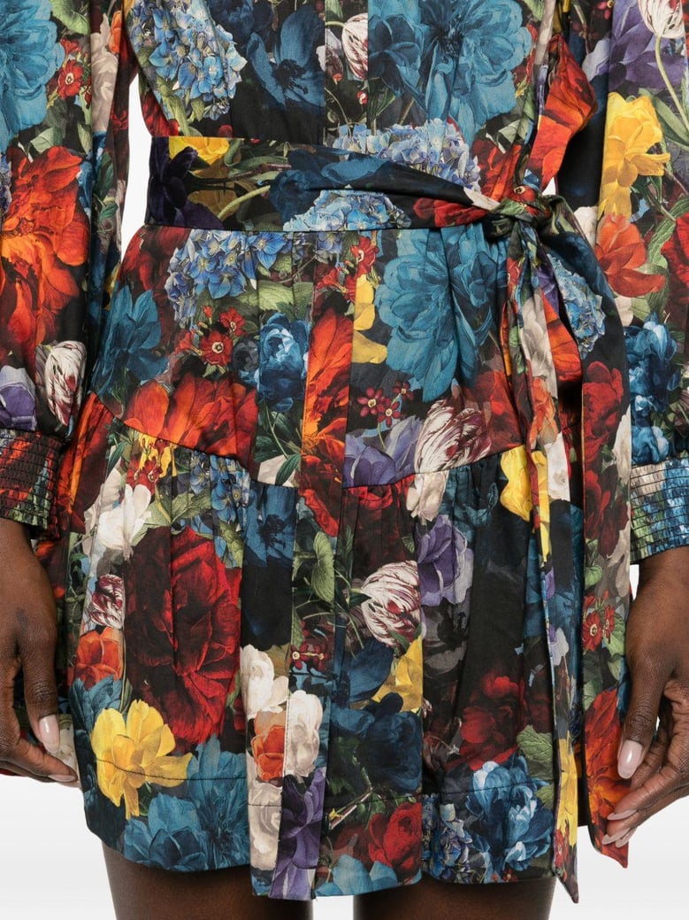 printed shirtdress by Selfnex