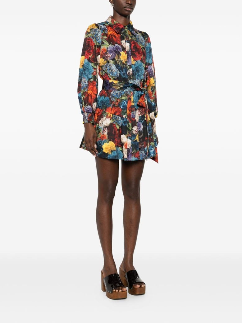 printed shirtdress by Selfnex