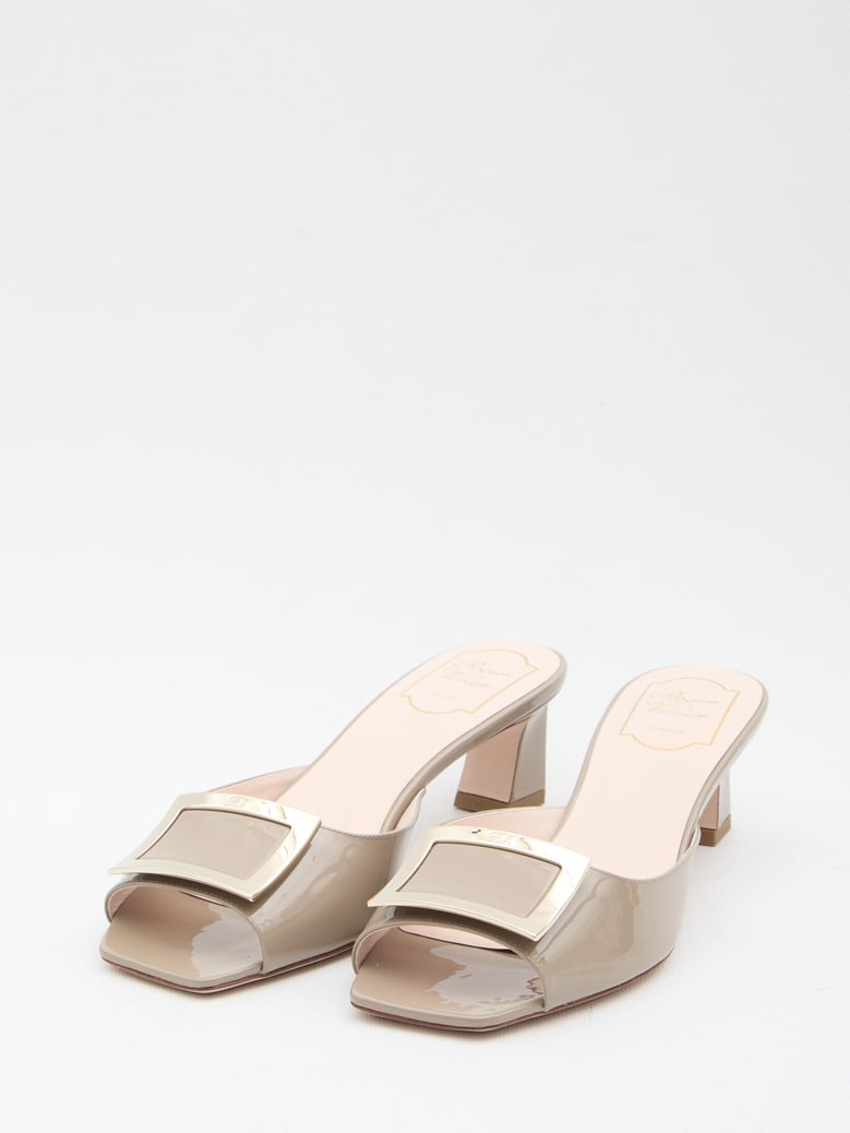 trompette metal mules by Selfnex