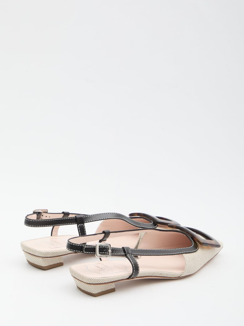 belle vivier slingback ballerinas by Selfnex
