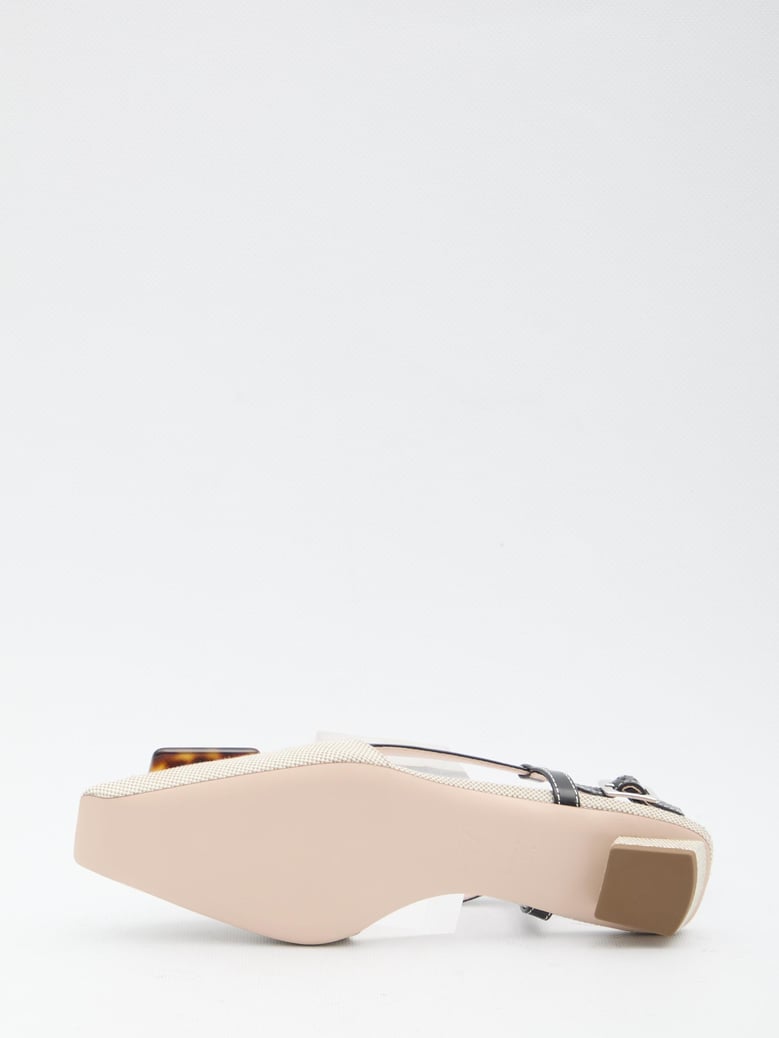 belle vivier slingback ballerinas by Selfnex