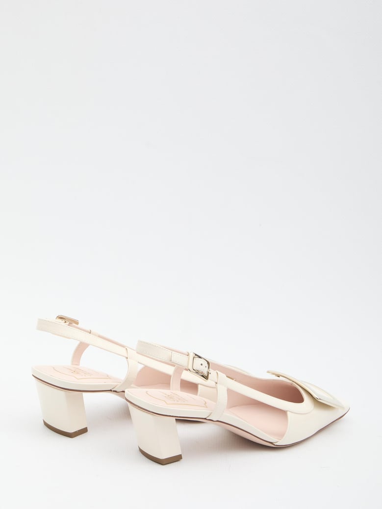 belle vivier slingback pumps by Selfnex