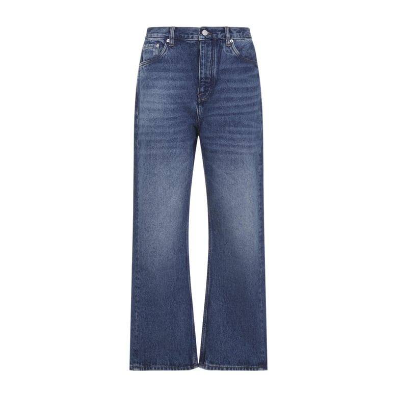 denjo wide leg forward seam pant by Selfnex