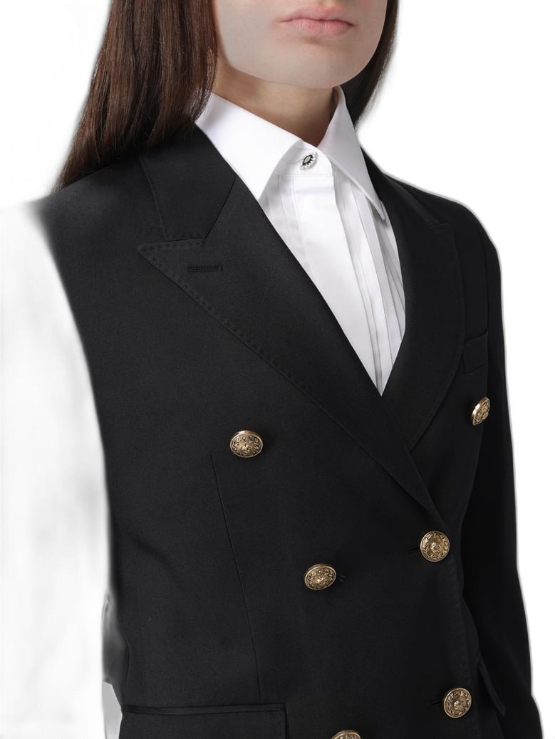 double breasted blazer by Selfnex