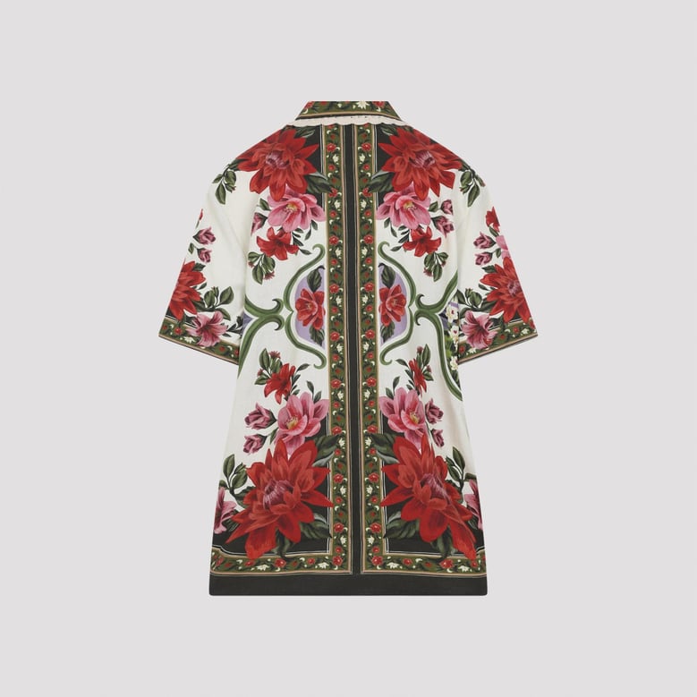 floral wonder linen shirt by Selfnex