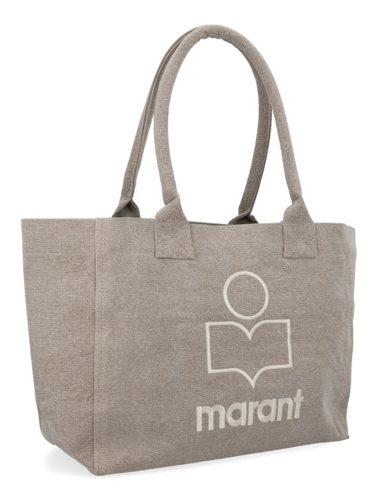 beige cotton handbag by Selfnex