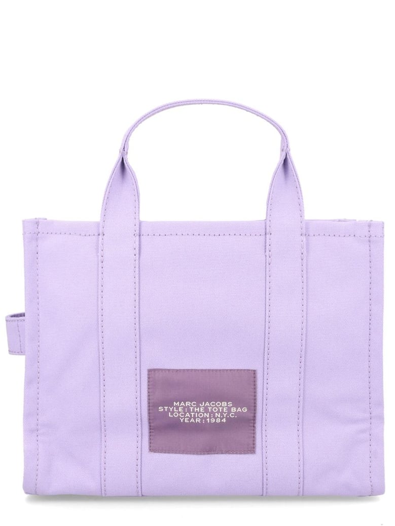 lilac cotton handbag by Selfnex