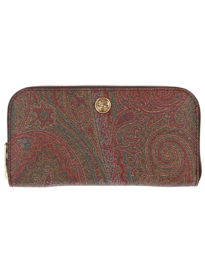 brown calf leather wallet by Selfnex