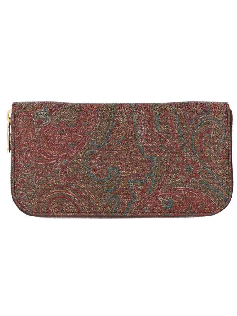 brown calf leather wallet by Selfnex