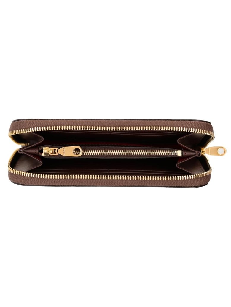 brown calf leather wallet by Selfnex