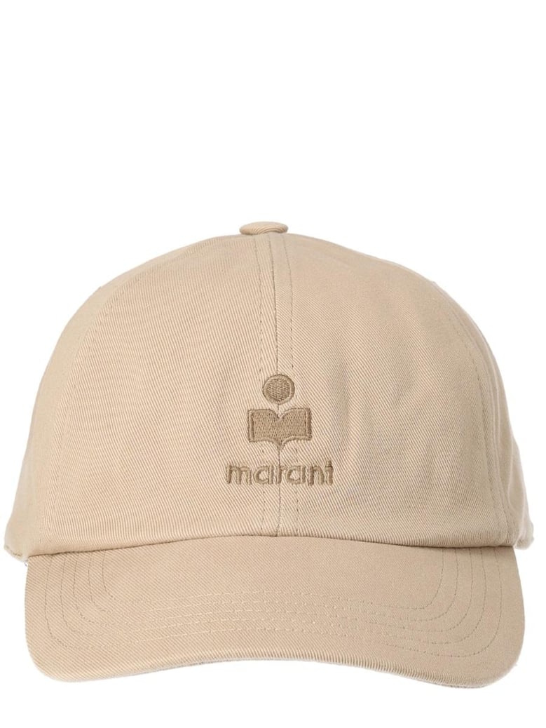beige cotton hat by Selfnex