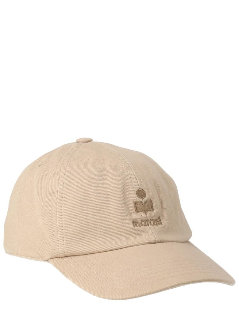 beige cotton hat by Selfnex