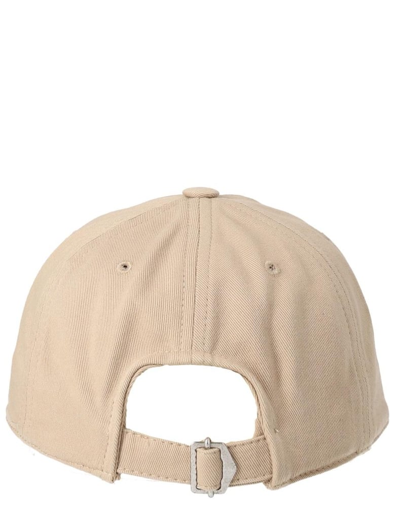 beige cotton hat by Selfnex