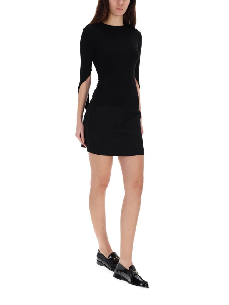 draped back top by Selfnex
