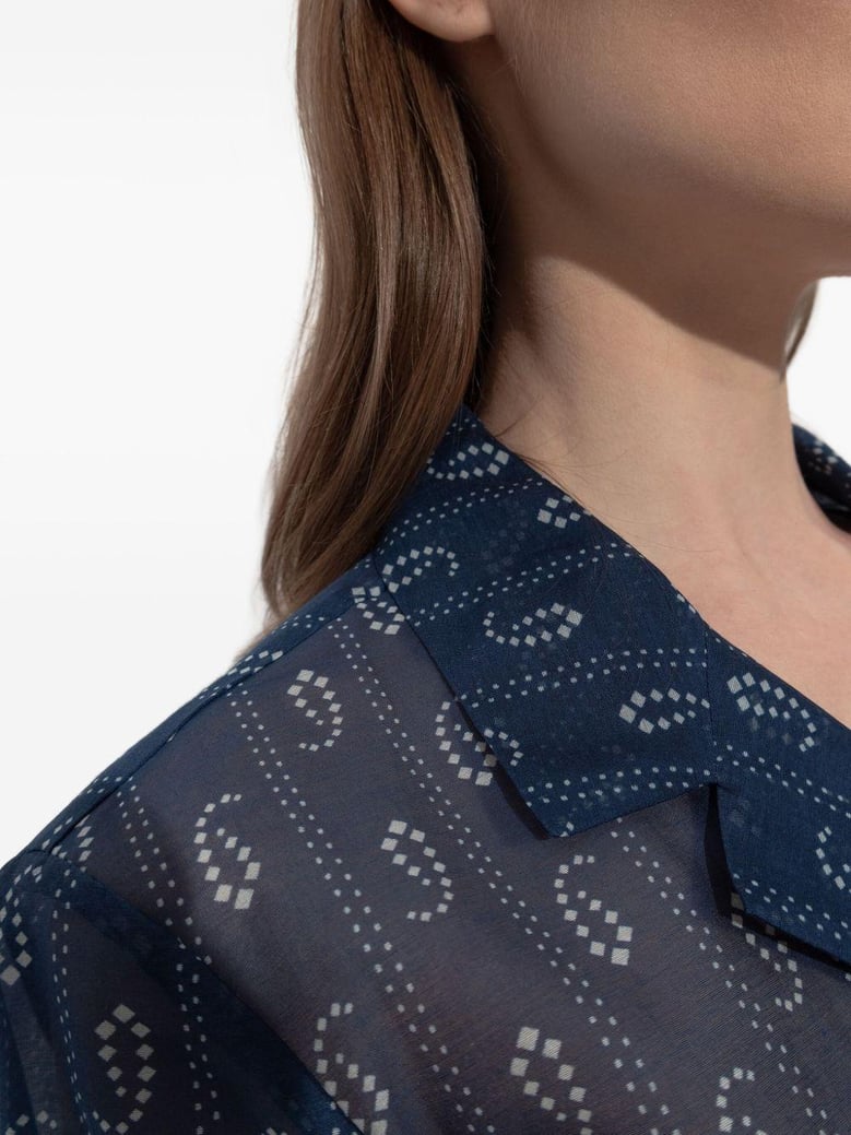 paisley print shirt by Selfnex