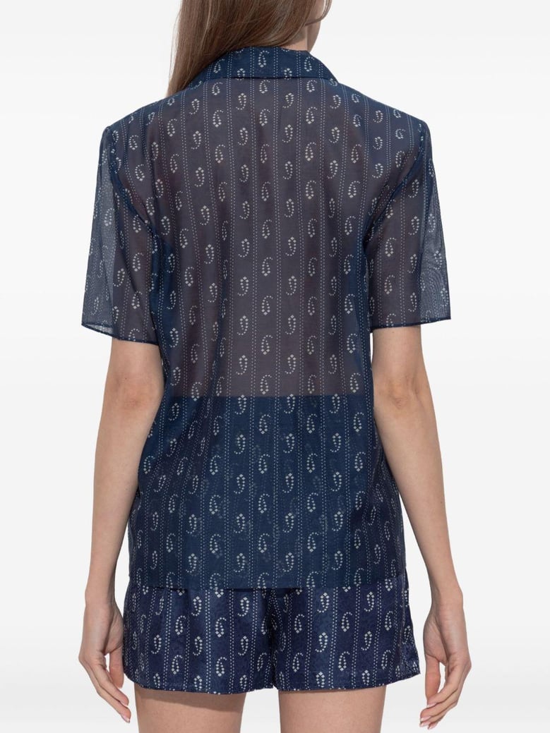 paisley print shirt by Selfnex