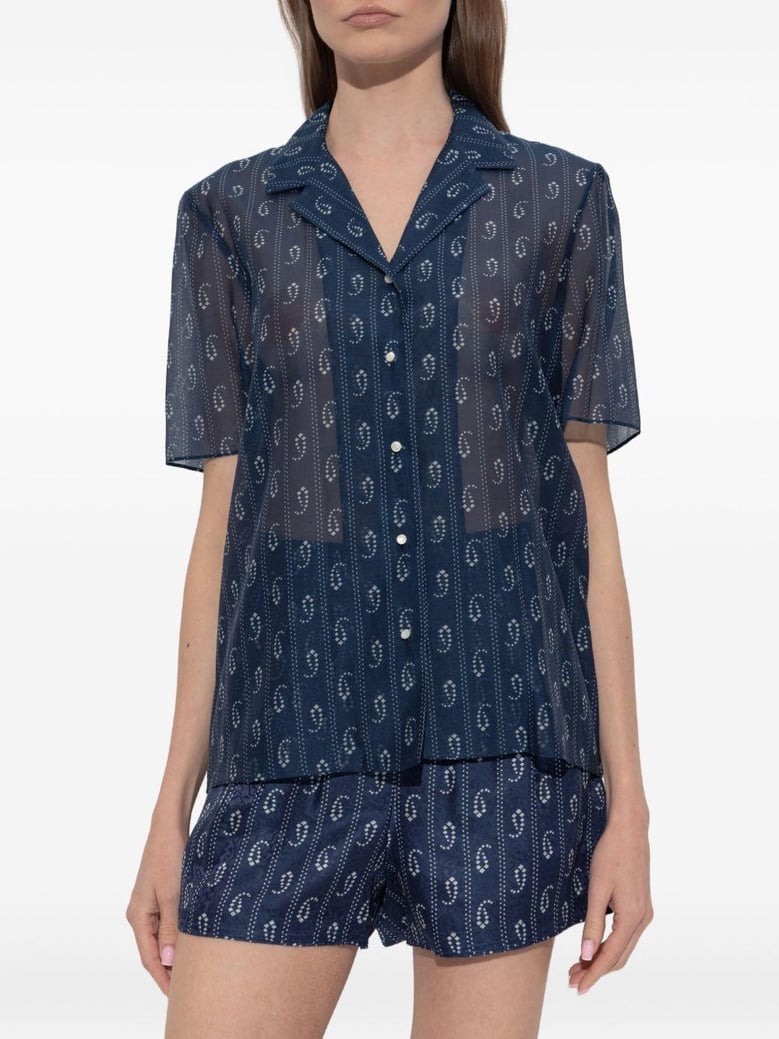 paisley print shirt by Selfnex