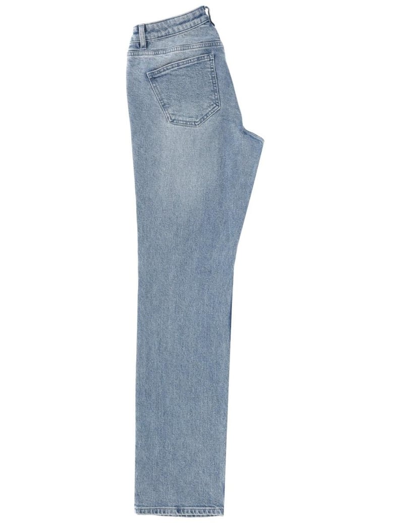 denim cotton-blend jeans by Selfnex