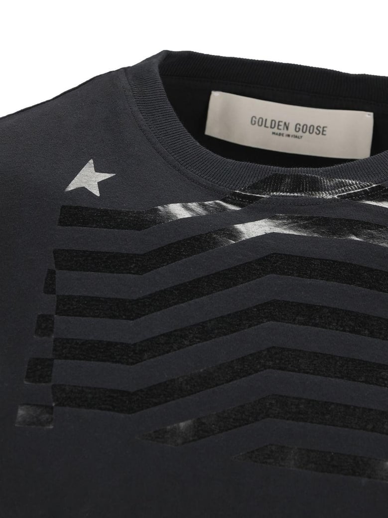 tshirt with flag print by Selfnex
