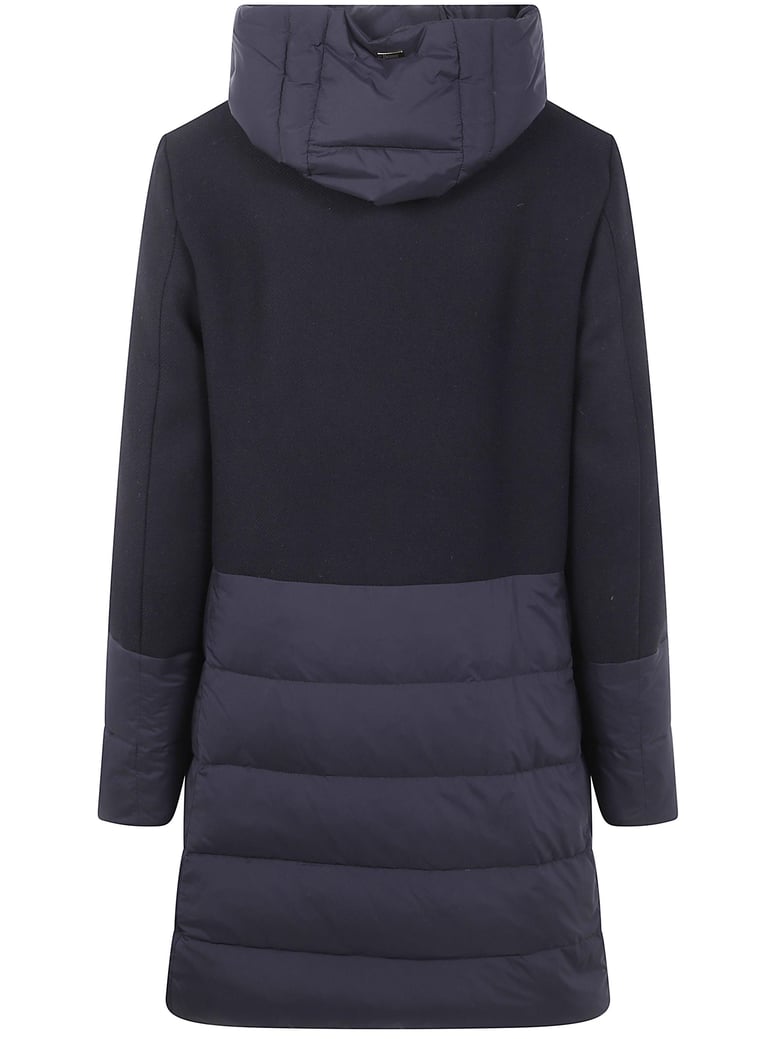 mix fabric medium jacket by Selfnex