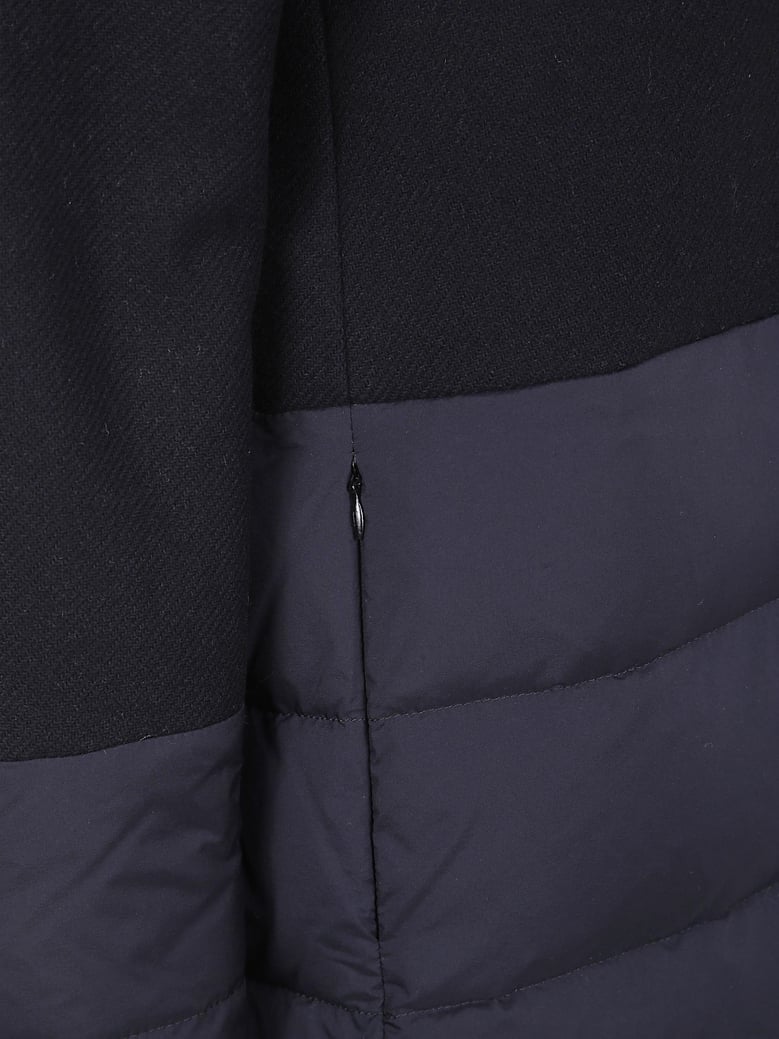 mix fabric medium jacket by Selfnex