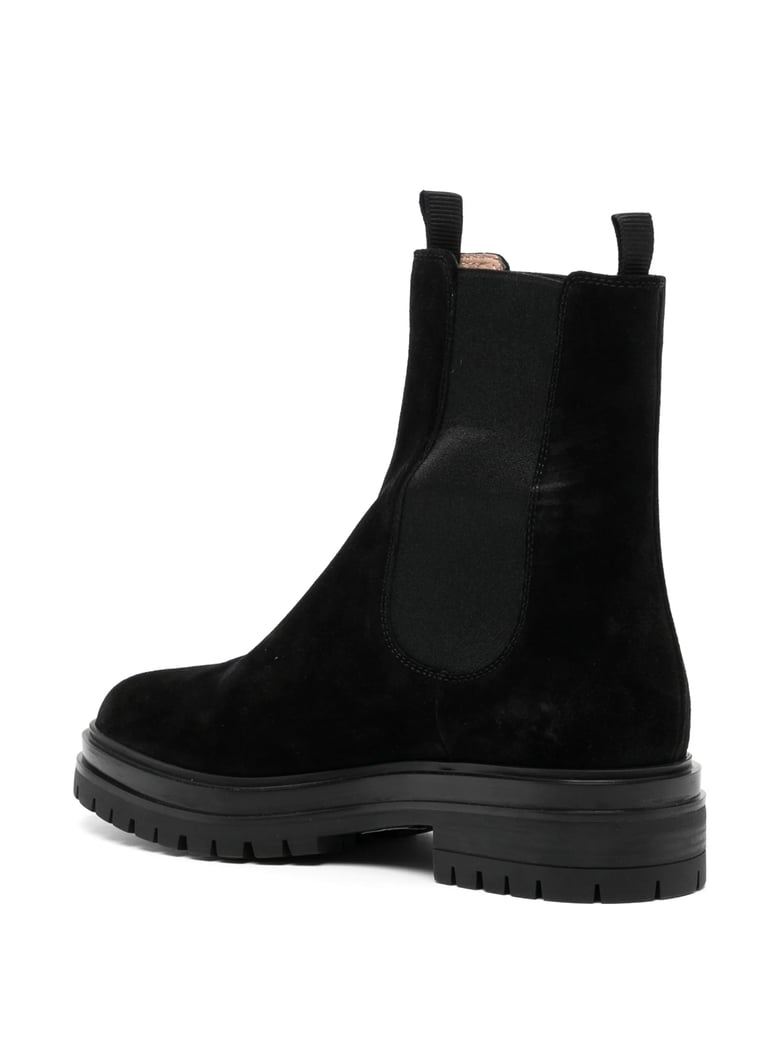 chester suede leather boots by Selfnex