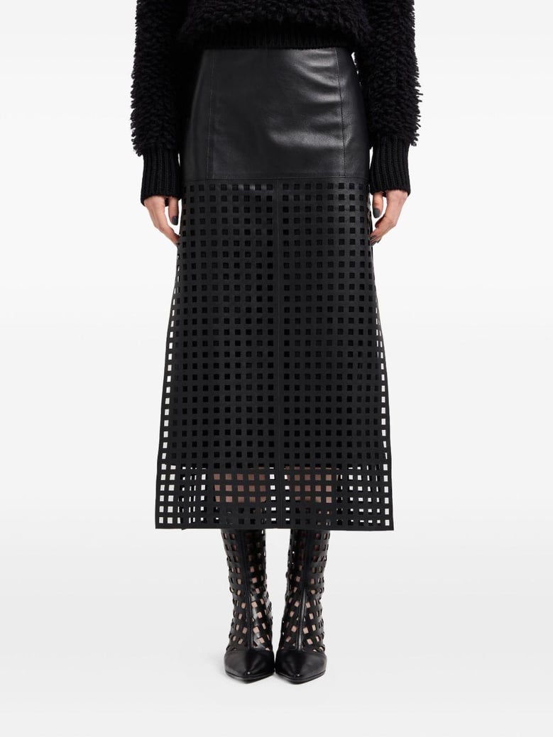 leather skirt by Selfnex