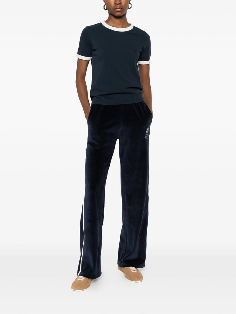 contrasting-trims t-shirt by Selfnex