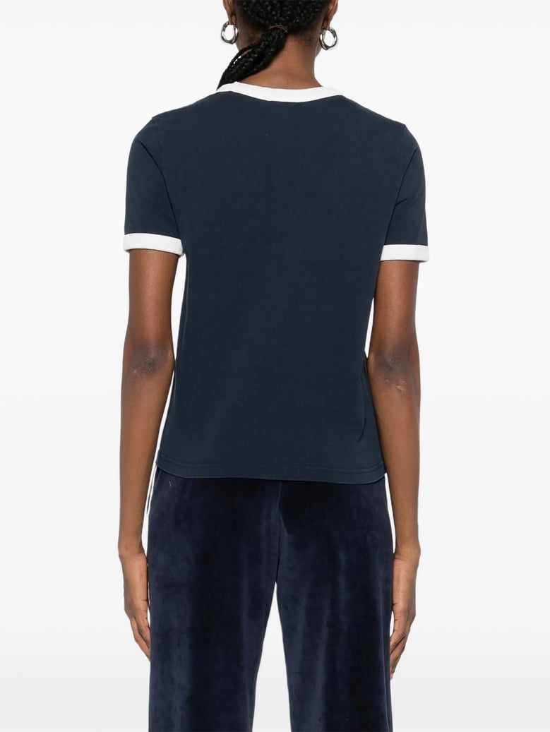 contrasting-trims t-shirt by Selfnex