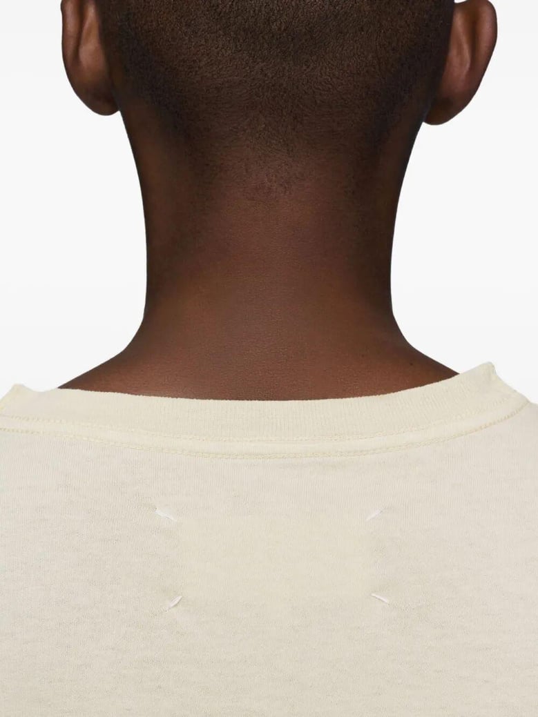 numerical cotton t-shirt by Selfnex