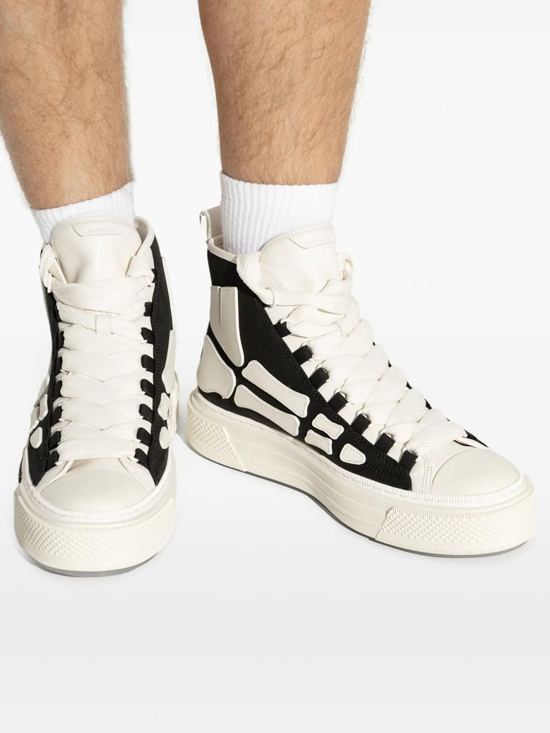 skel court hi-sneakers by Selfnex