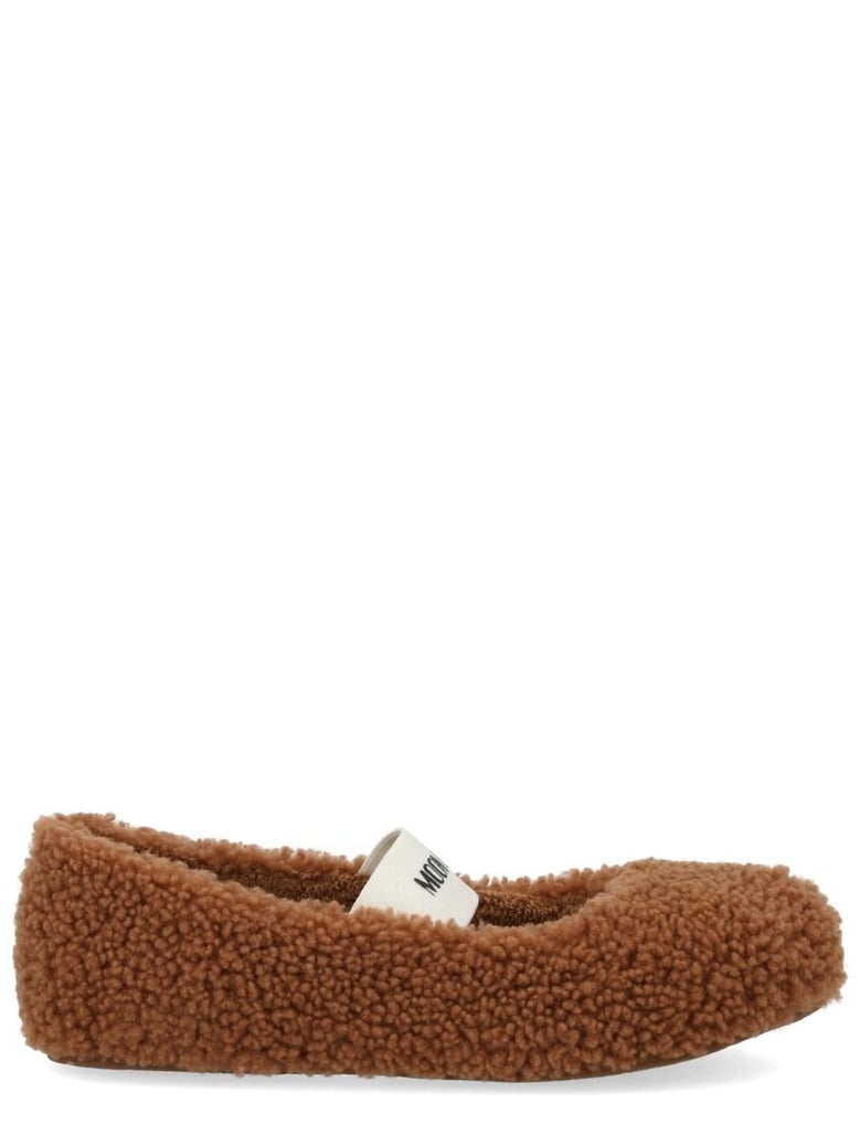 shearling ballerinas by Selfnex