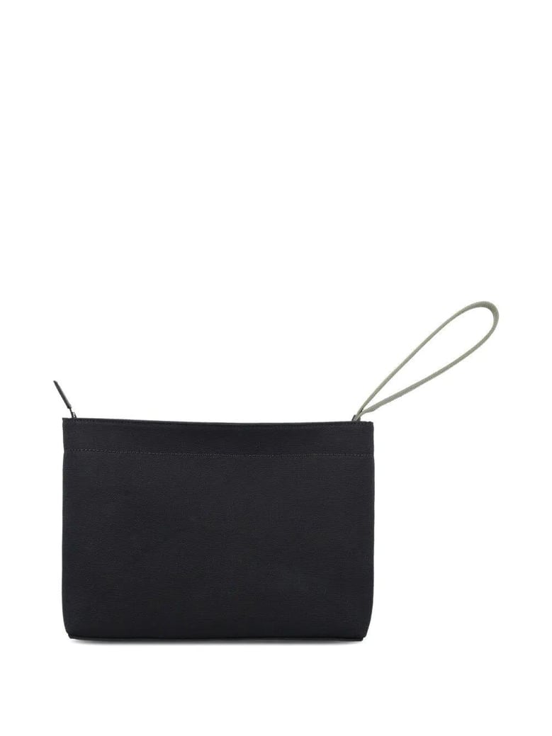 logo-print compact pouch by Selfnex