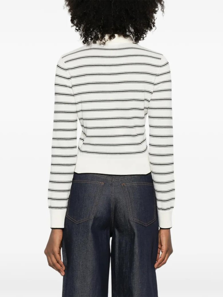 striped cardigan by Selfnex