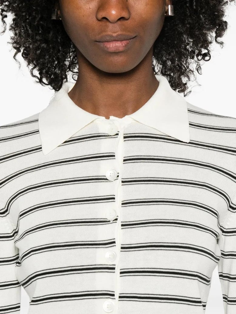 striped cardigan by Selfnex