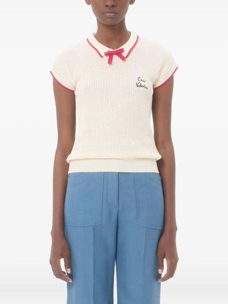 chez valentino cotton top by Selfnex