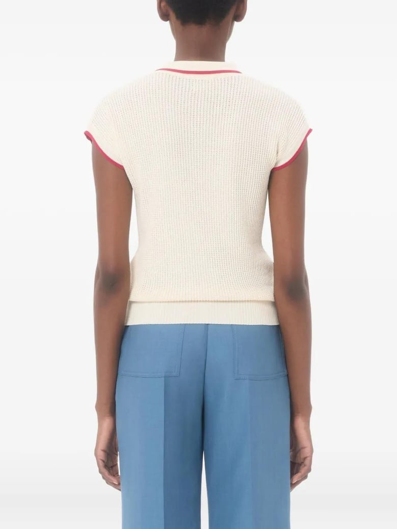 chez valentino cotton top by Selfnex