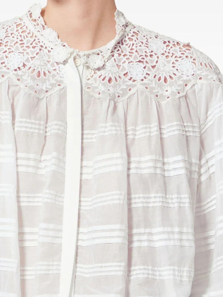 white cotton t-shirt by Selfnex