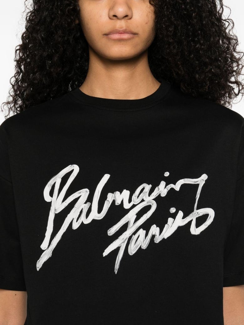 paris bulky cropped t-shirt by Selfnex