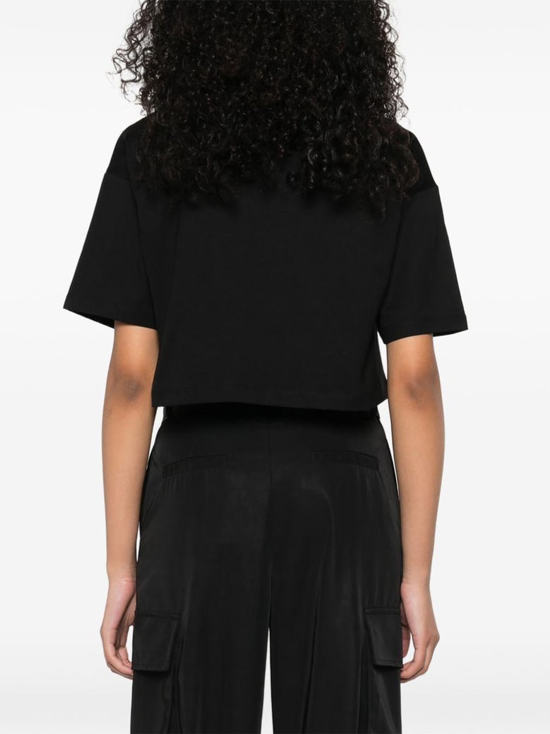 paris bulky cropped t-shirt by Selfnex