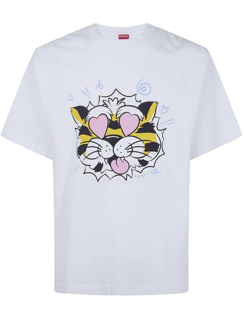 wild tiger oversize t-shirt by Selfnex