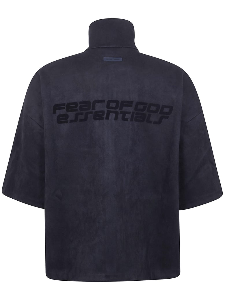 high neck 3/4 sleeve jacket by Selfnex