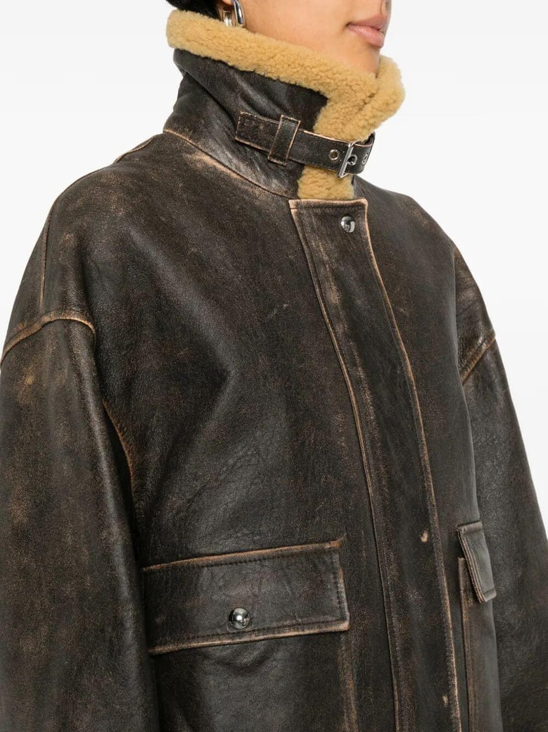 sandor leather jacket by Selfnex