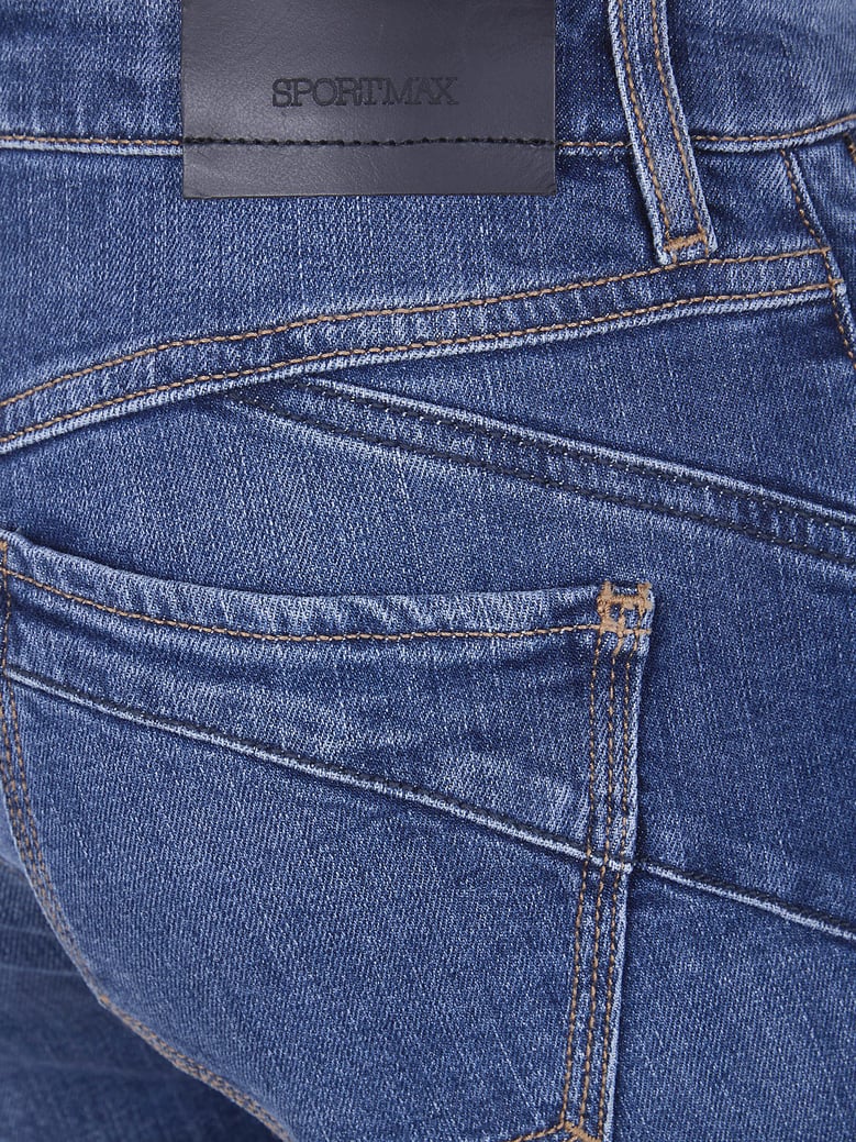 spdumbria mini flared classic jeans by Selfnex