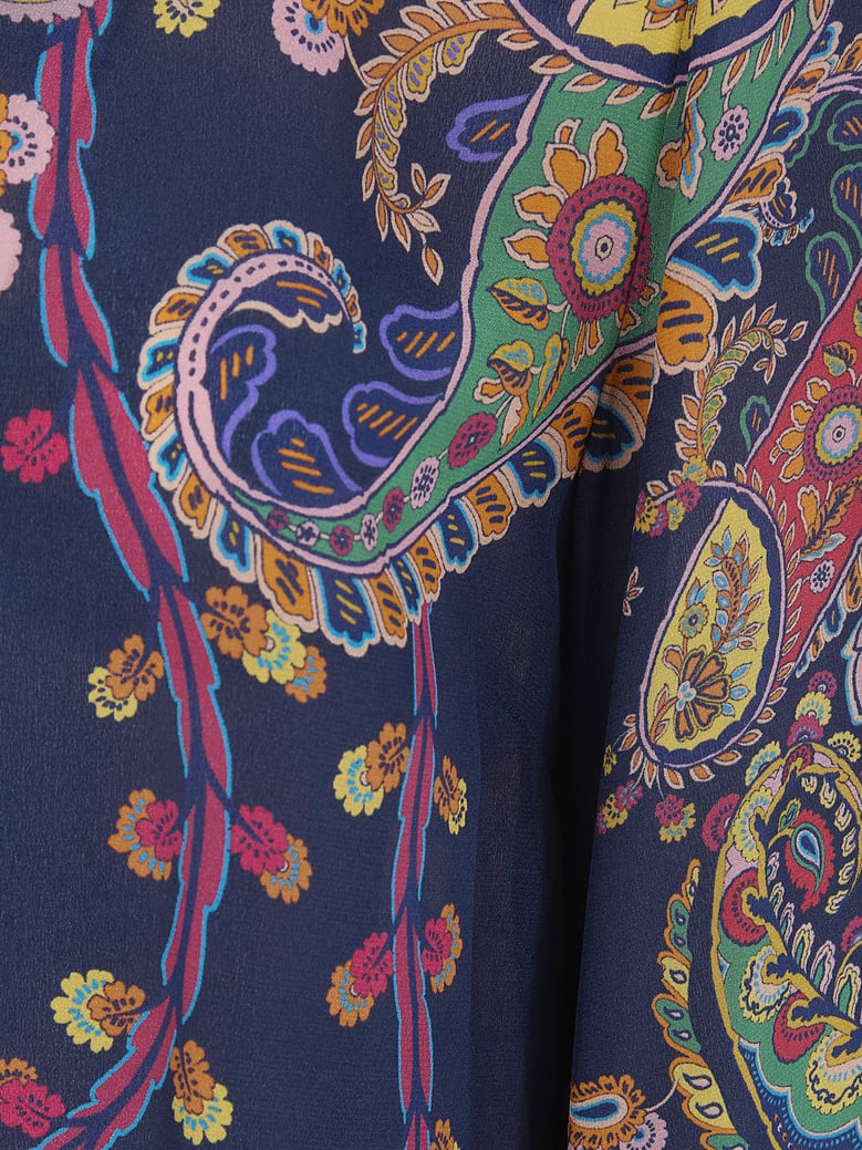 printed scarf cape by Selfnex
