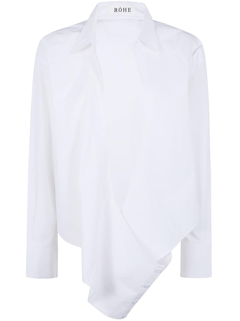 reinvented tuxedo wrap shirt by Selfnex